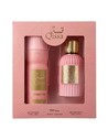 Paris Corner Qissa Pink - Perfume Oriental Floral Femenino - Eau de Parfum 100 Ml + Deodorant Spray 200 Ml Vaporizador