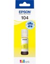 Epson Ink 104 Ecotank Ink Bottle Yl - Tinta Amarilla 70 Ml