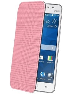 funda crystal folio rosa prince de galles samsung galaxy a3 made in paris MUCRF0064 kiwiku.com