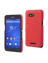Carcasa roja tacto goma sony xperia e4g made for xperia
