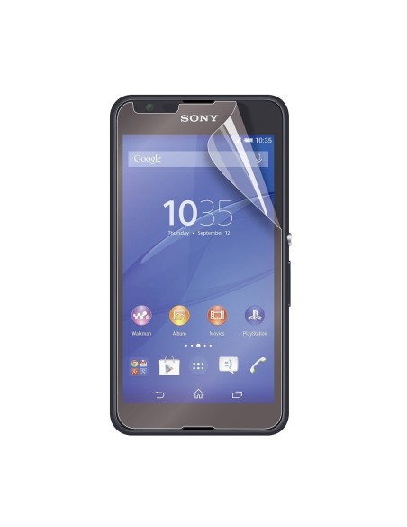 set de dos protectores de pantalla(1 brillo + 1 mate)sony xperia e4g made for xperia SESCP0038 kiwiku.com