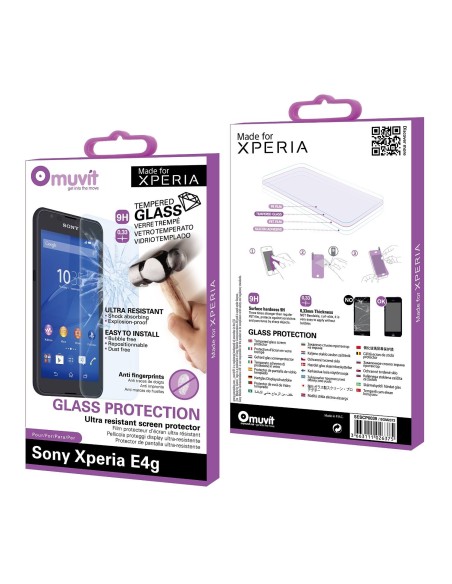 protector de pantalla tempered glass for sony xperia e4g made for xperia SESCP0039 kiwiku.com