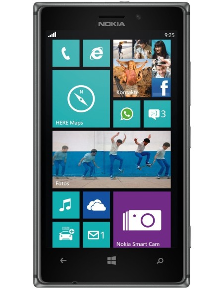 Nokia Lumia 925 16GB NFC LTE - Smartphone libre pantalla de 4,5 cámara 8.7 mp 16 GB negro TLNO925.1B kiwiku.com