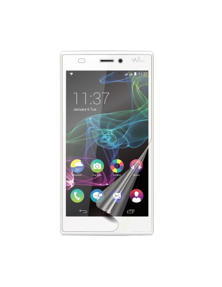 set de dos protectores pantalla: 1 mate - 1 brillo wiko ridge 4g WISCP0009 kiwiku.com