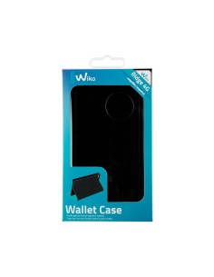 funda wallet folio función soporte negra wiko ridge 4g WISNS0009 kiwiku.com