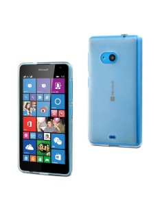 funda minigel transparente microsoft lumia 535 muvit MUSKI0499 kiwiku.com