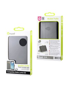 funda wallet folio negra función soporte microsoft lumia 535 muvit MUSNS0191 kiwiku.com 2