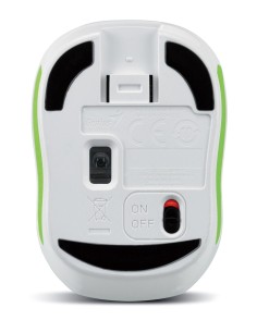 Genius Micro Traveler 9000R - Ratón Blanco y verde 31030108103 kiwiku.com 2
