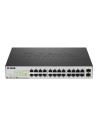 D-link easysmart switch dgs-1100-26 - conmutador - gestionado - 24 x 10/100/1000 + 2 x sfp