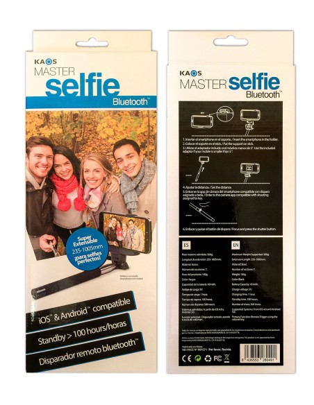 Kaos K280491 - Kit para selfie K280491 kiwiku.com