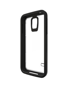 OtterBox My Symmetry - Funda para Samsung Galaxy S5, transparente y negro cristal 77-51343 kiwiku.com