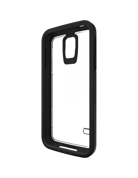 OtterBox My Symmetry - Funda para Samsung Galaxy S5, transparente y negro cristal 77-51343 kiwiku.com