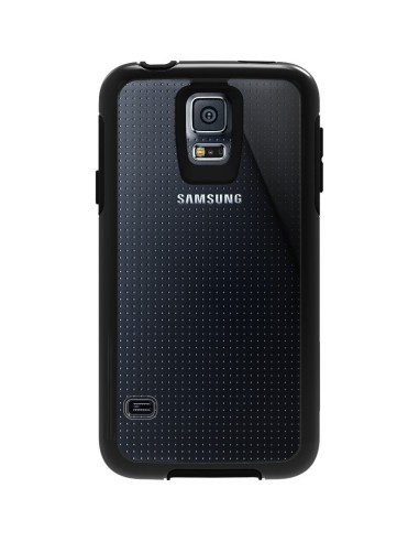 OtterBox My Symmetry - Funda para Samsung Galaxy S5, transparente y negro cristal 77-51343 kiwiku.com
