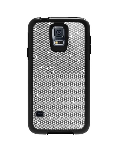 OtterBox My Symmetry - Funda para Samsung Galaxy S5, transparente y negro cristal 77-51343 kiwiku.com