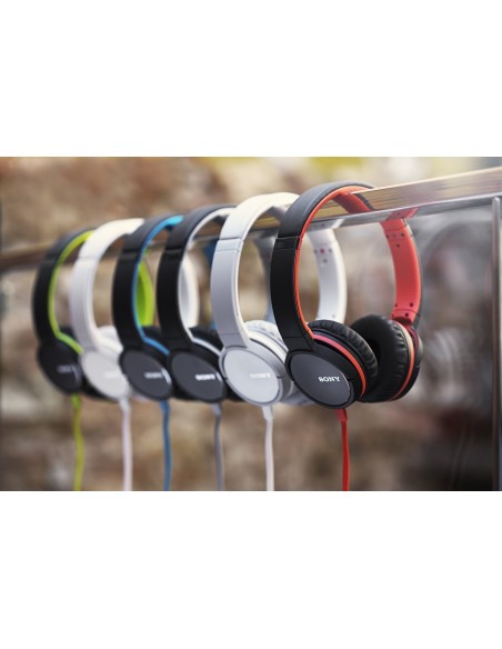 Sony MDR-ZX660AP - Auriculares supraurales de diadema con micrófono, control remoto integrado azul MDRZX660APL.CE7 kiwiku.com