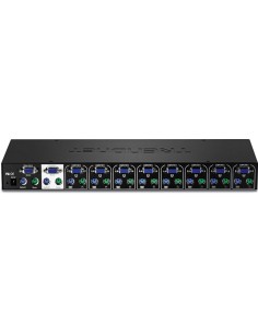 Conmutador KVM TRENDnet TK-802R - 8 Ordenador(es) - 1 Usuarios locales - 1920 x 1440 - 18 x Puerto TK-802R kiwiku.com 2