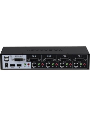 TRENDnet TK-422DVK - Kit de switch KVM DVI de cuatro puertos TK-422DVK kiwiku.com