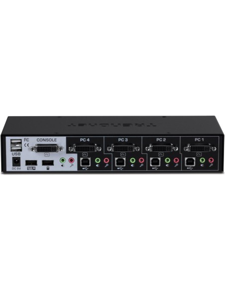 TRENDnet TK-422DVK - Kit de switch KVM DVI de cuatro puertos TK-422DVK kiwiku.com