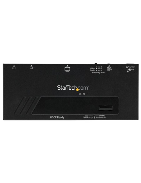 StarTech.com VS221HDQ - Switch HDMI de 2 puertos  VS221HDQ kiwiku.com