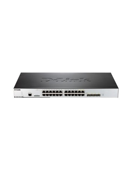 Conmutador Gestionado D-Link DWS-3160 - 24 Puertos - 48 Gbps - Kiwiku