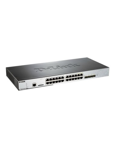 Conmutador Gestionado D-Link DWS-3160 - 24 Puertos - 48 Gbps - Kiwiku