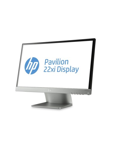 HP Pavilion 22xi - Monitor de 21.5" 1080 con tecnología IPS, color plata C4D30AA#ABB kiwiku.com