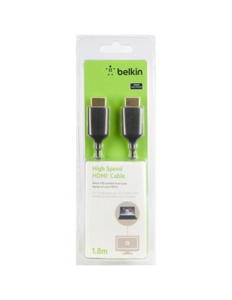 Belkin AV10097bt - Cable HDMI (1.8 metros, conectores HDMI M/M), negro AV10097BT1.8M kiwiku.com