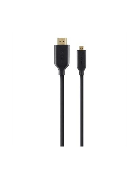 Belkin AV10098bt - Cable Ultra thin microhdmi to hdmi 1.8m AV10098BT1.8M kiwiku.com