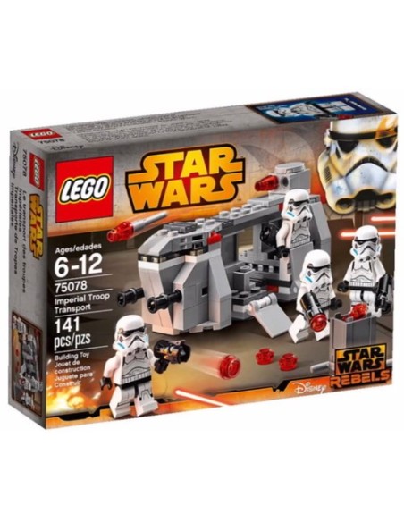 Lego star wars transporte tropas imperiales BGLEGO75078 kiwiku.com