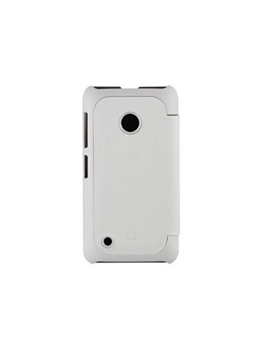 Xqisit funda libro lumia 530 blanco metalico 18615 kiwiku.com