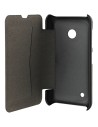 Xqisit funda libro lumia 530 negro metalico