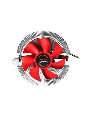 Ventilador con disipador para cpu tacens mars gaming mcpu1 perfil bajo 56 laminas de aluminio ventil MCPU1 kiwiku.com