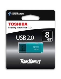 Pendrive usb 8 gb. toshiba hayabusa aqua 2.0 thnu08hayaqua(6 THNU08HAYAQUA(6 kiwiku.com