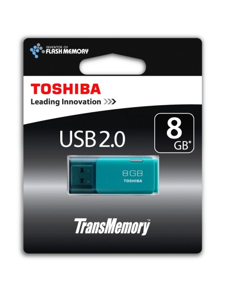 Pendrive usb 8 gb. toshiba hayabusa aqua 2.0 thnu08hayaqua(6 THNU08HAYAQUA(6 kiwiku.com