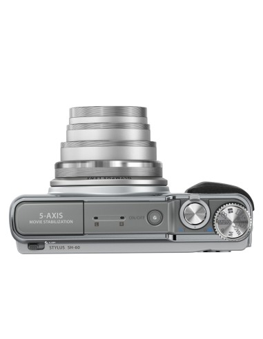 Olympus SH-60P - Cámara compacta de 16 MP plata V107070SE000 kiwiku.com