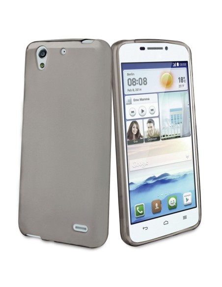 funda minigel negra humo huawei g630 muvit MUSKI0344 kiwiku.com