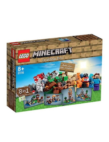Lego minecraft mesa de trabajo BGLEGO21116 kiwiku.com