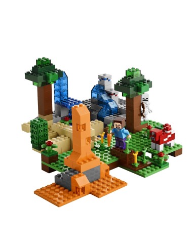 Lego minecraft mesa de trabajo BGLEGO21116 kiwiku.com