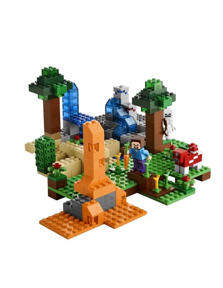 Lego minecraft mesa de trabajo BGLEGO21116 kiwiku.com