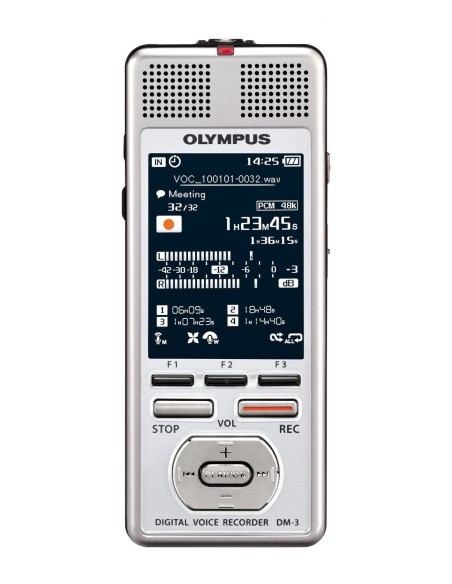 Grabadora digital olympus dm-3 4gb con funda y software sonority N2283621 kiwiku.com
