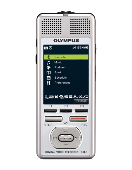 Grabadora digital olympus dm-3 4gb con funda y software sonority N2283621 kiwiku.com