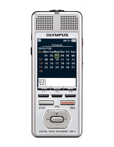 Grabadora digital olympus dm-3 4gb con funda y software sonority N2283621 kiwiku.com