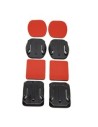 Accesorio soporte adhesivo 3m curvos  + planos phoenix para camaras sport gopro hero 4/3+/3/2/1 fl