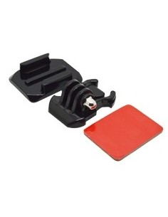 Soporte adhesivo curvo 3m para casco gopro hero 4/3+/3