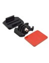 Soporte Adhesivo curvo 3m  para casco phoenix para fijar camaras sport gopro hero 4/3+/3
