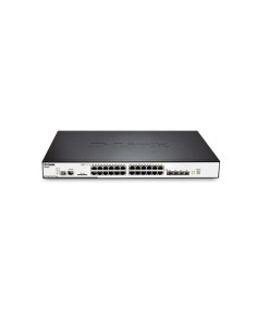 D-Link xStack DGS-3120-24PC - Conmutador - Gestionado - 20 x 10/100/1000 + 4 x SFP combinado  DGS-3120-24PC/SI kiwiku.com