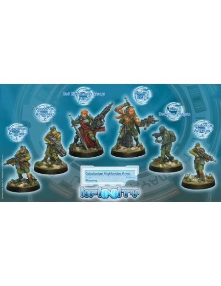 Ariadna - caledonian highlander army starter pack