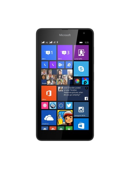 Microsoft Lumia 535 - Smartphone negro A00022611 kiwiku.com