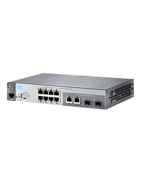 HP 2530-8G Switch - Conmutador - Gestionado - 8 x 10/100/1000 + 2 x Gigabit SFP combinado J9777A#ABB kiwiku.com