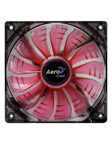 Ventilador int. aerocool air force red 12x12 aspas con rodamientos dinamicos fdb AIRFORCERED kiwiku.com